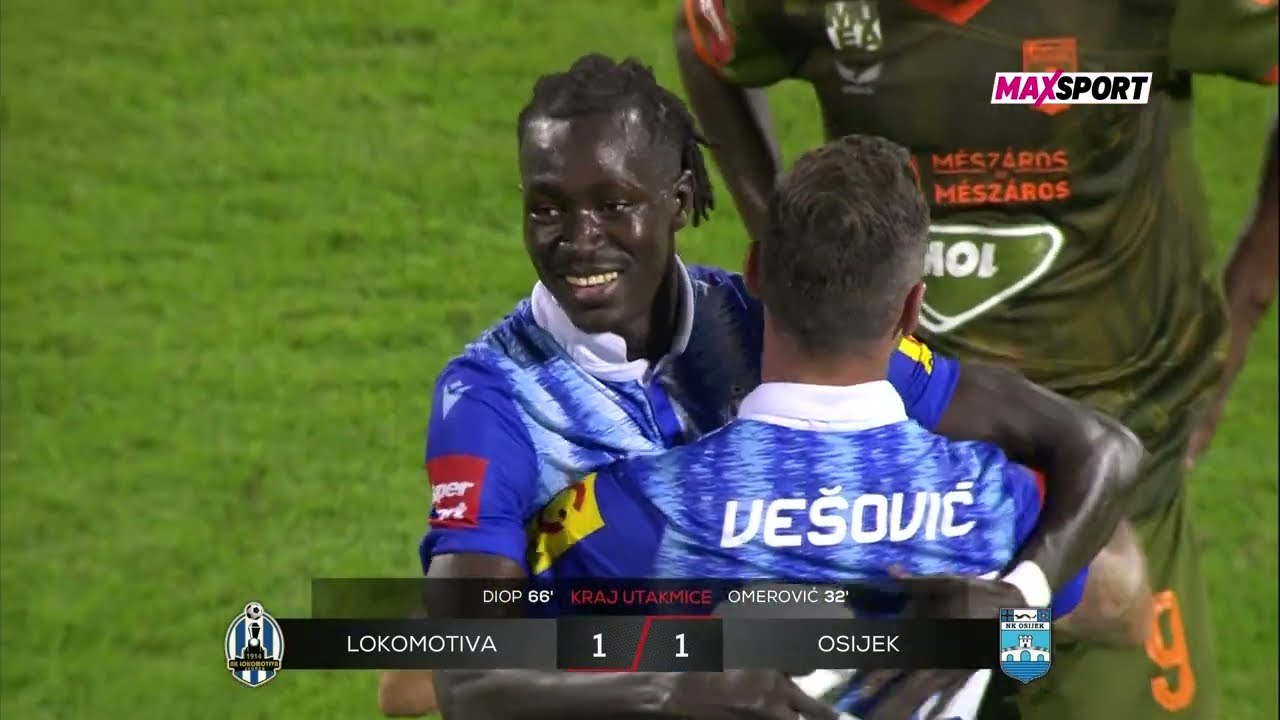 LOKOMOTIVA vs OSIJEK 1:1 (5. kolo, SuperSport HNL 25/26)
