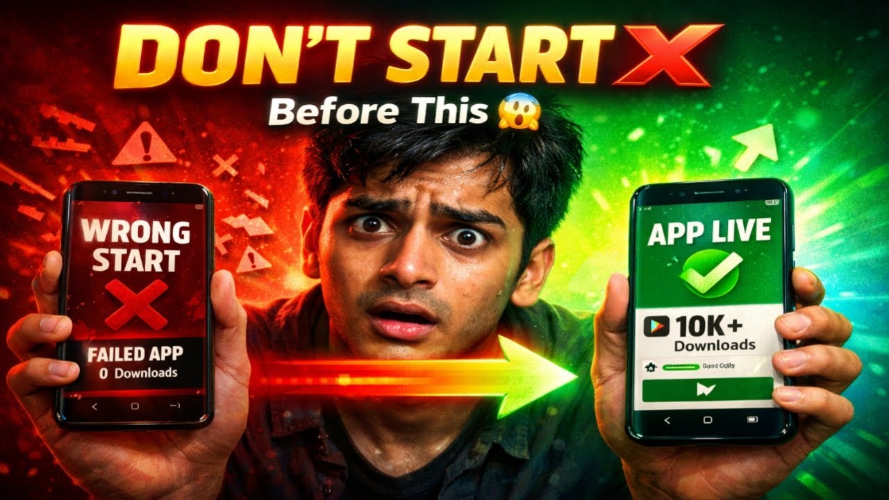 App Development Roadmap 2026 🔥 Beginner to Pro | Android & iOS Full Guide (Hindi)