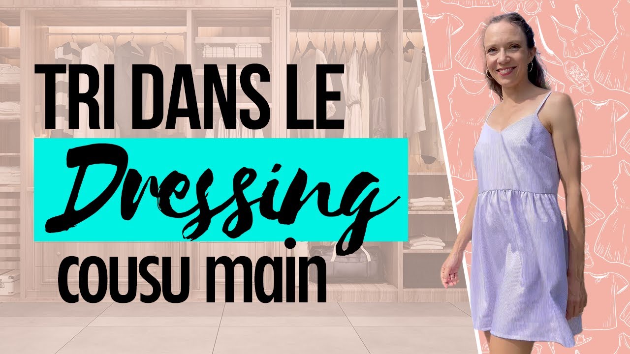 Tri dans le dressing. Je me débarrasse de certains vêtements cousus main.