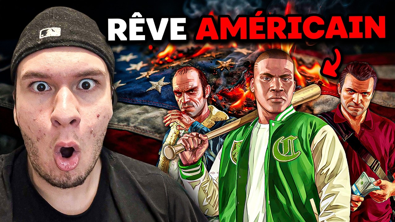 GTA est une CARICATURE du RÊVE AMÉRICAIN.