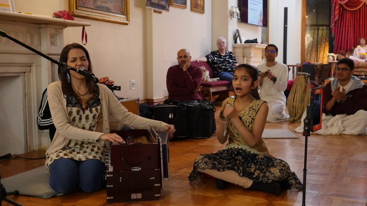 Kirtan night (1) at ISKCON Boston temple - 3/7/2020