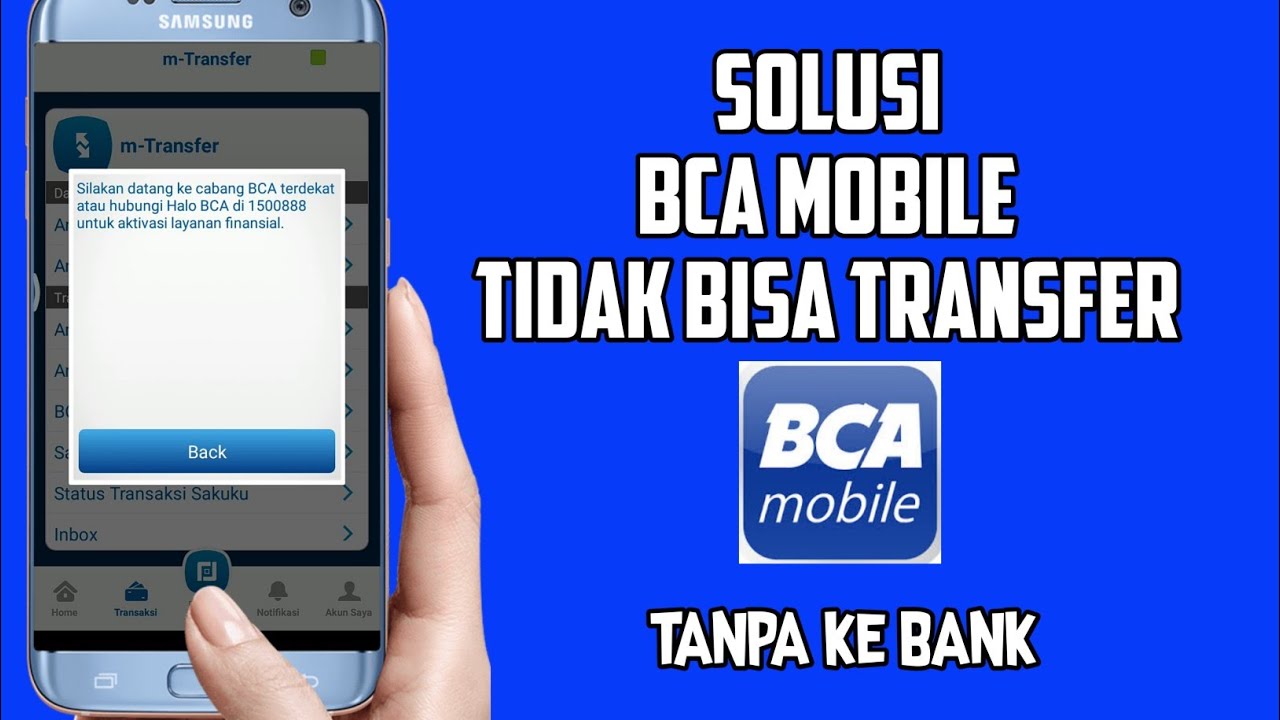 Cara Mengatasi Bca Mobile Tidak Bisa Transfer Tanpa Ke Bank  Via online Bisa