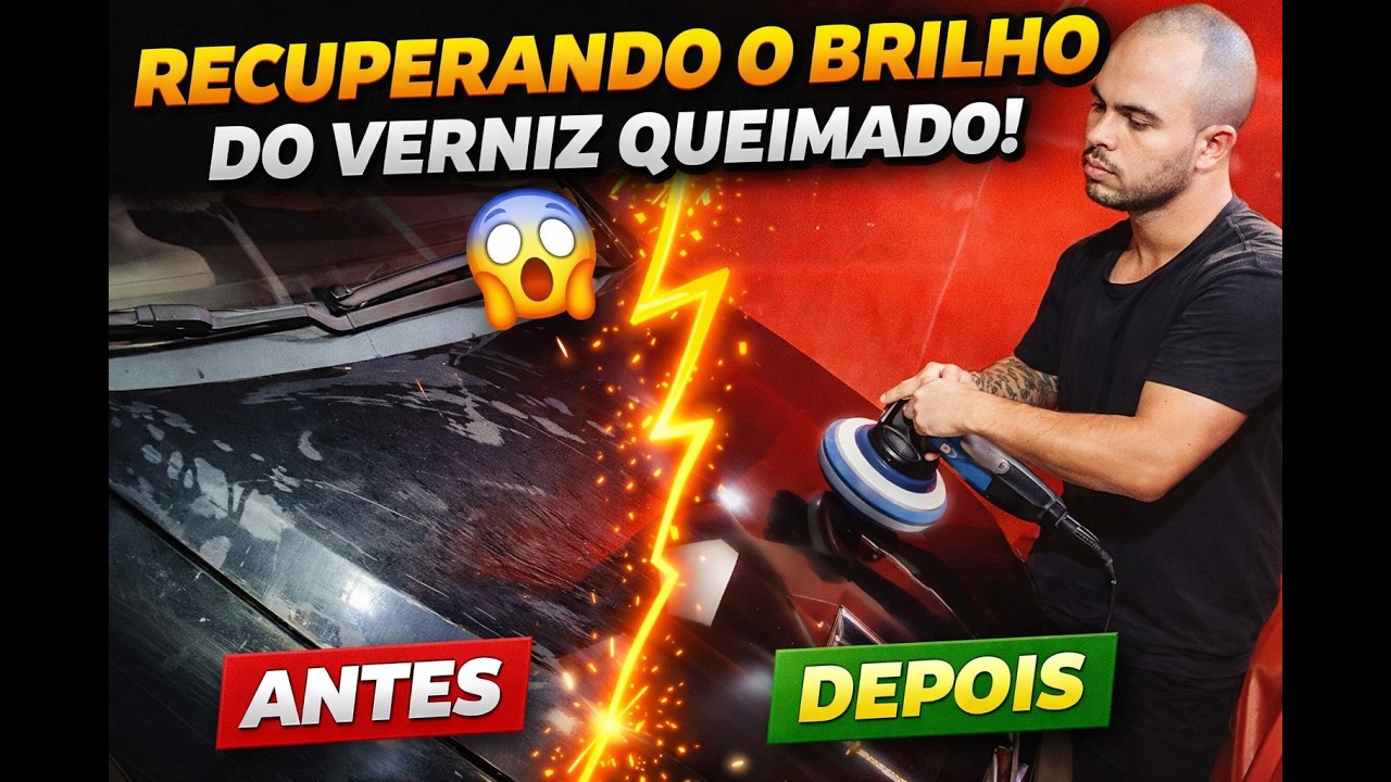 COMO TIRAR QUEIMADO DO VERNIZ E RECUPERAR O BRILHO?