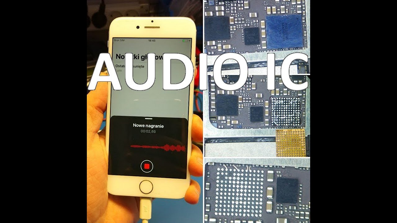 iPhone 7 - Naprawa Audio ic