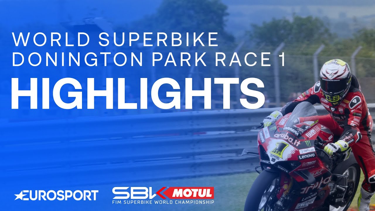 DOMINANT IN DONINGTON! 💨🤩 | World Superbike Championship | Race 1 Highlights Donington Park