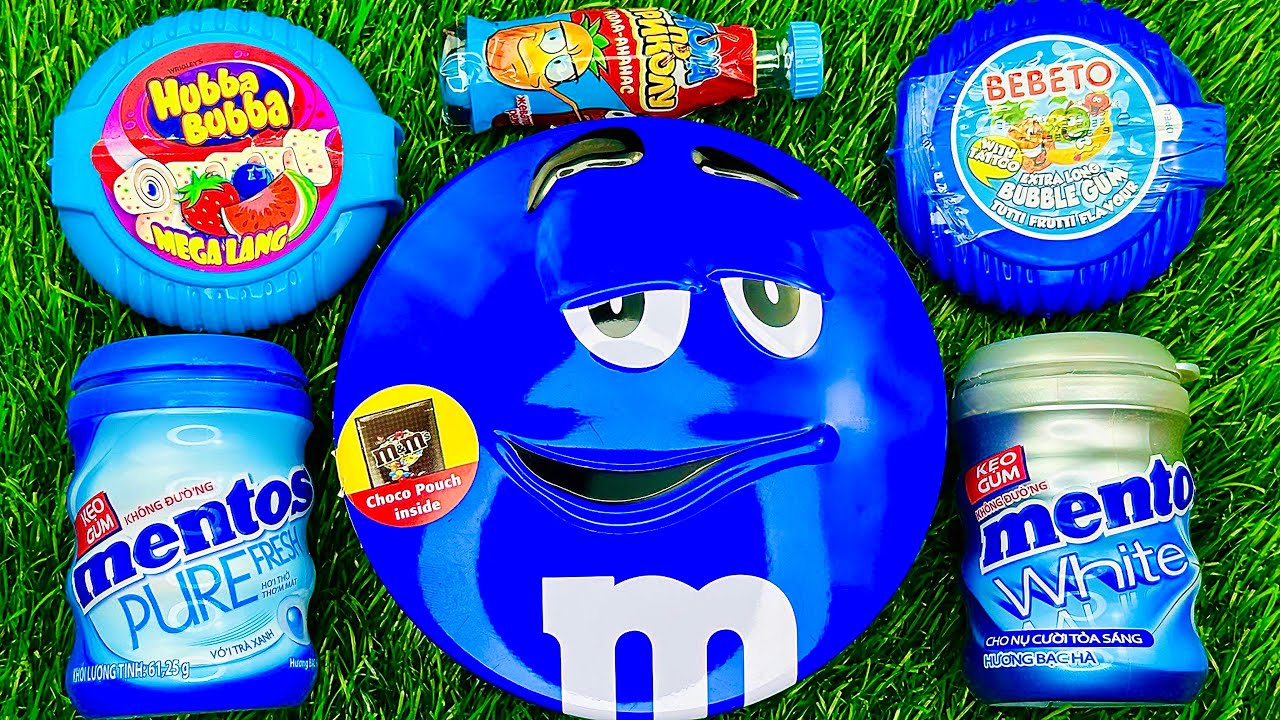 Satisfying Video | Unpacking and Mixing Rainbow Candy in M&M’s Box ASMR Sounds