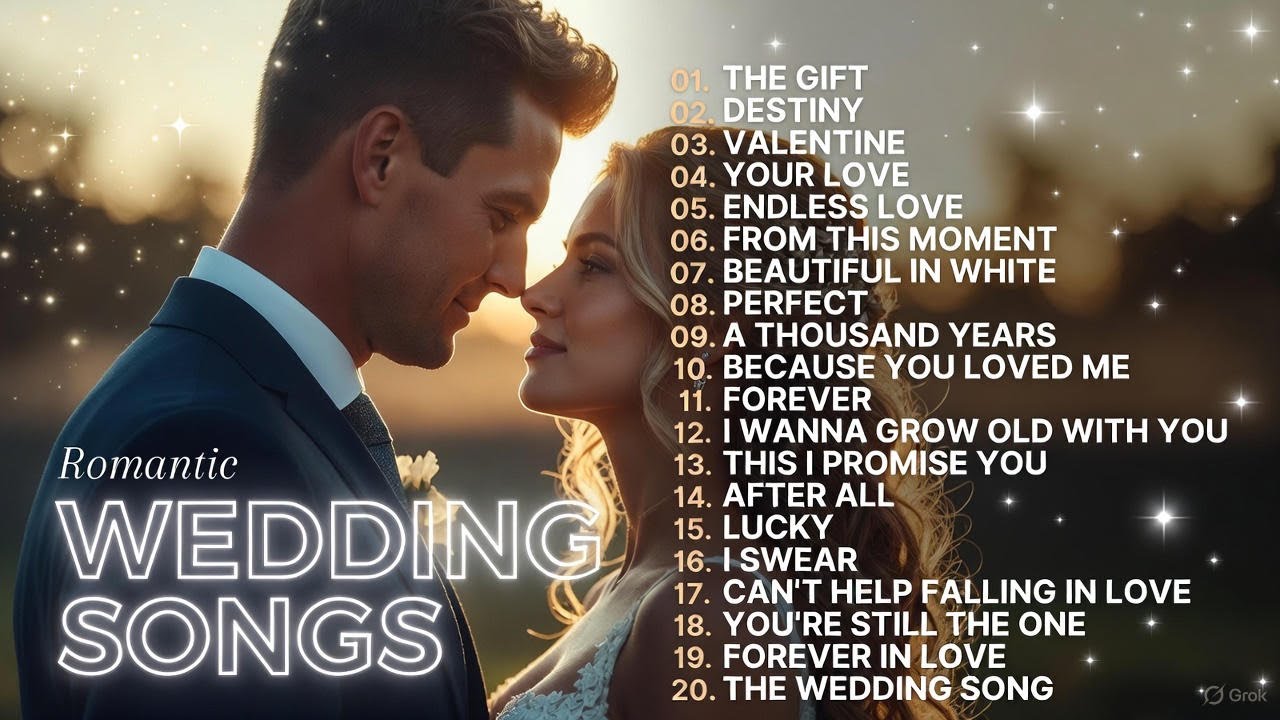 Romantic Wedding Songs 2025 💍 | Best Love Songs for Wedding & First Dance