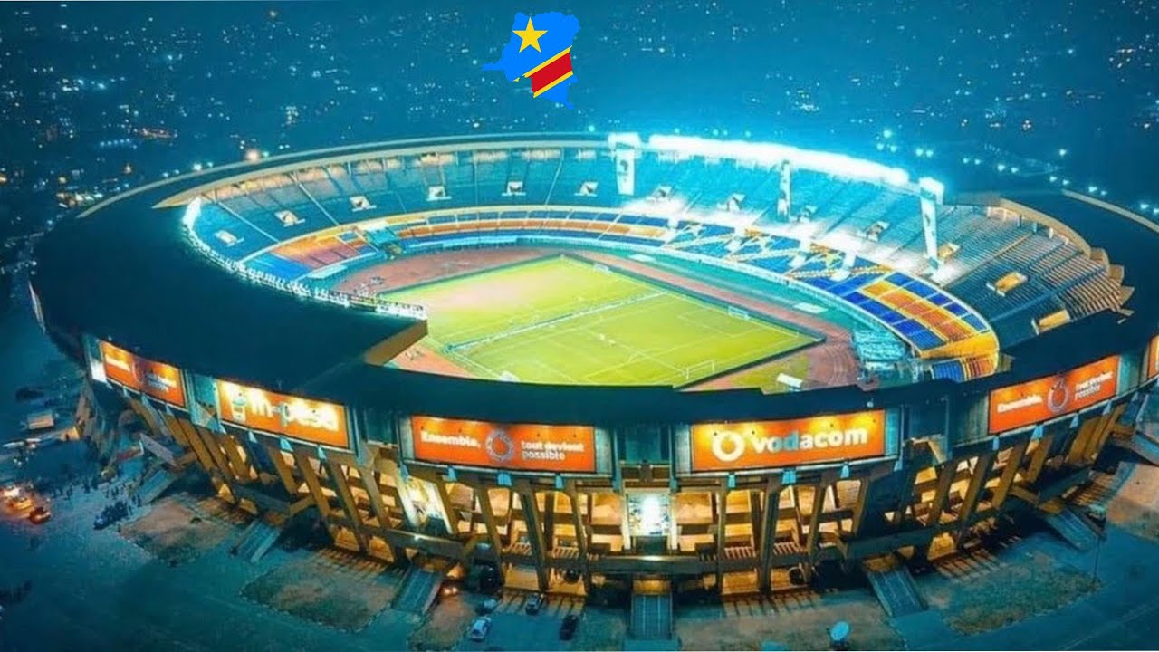 CAN 2025: RDC vs Guinée, évolution des travaux au Stade des Martyrs
