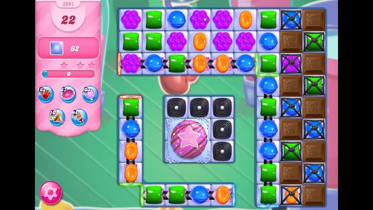 Candy Crush Saga Level 2991 NO BOOSTERS