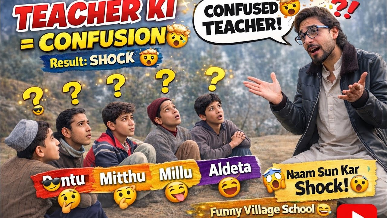 Naya Teacher Phas Gaya 😵 | Funniest School Video