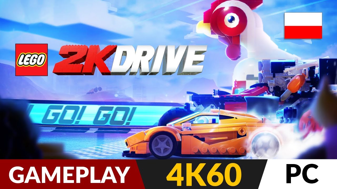 LEGO 2K Drive 🚗 Gameplay ⚙️  Wyścigi samochod&oacute;w LEGO | Gameplay po polsku 4K