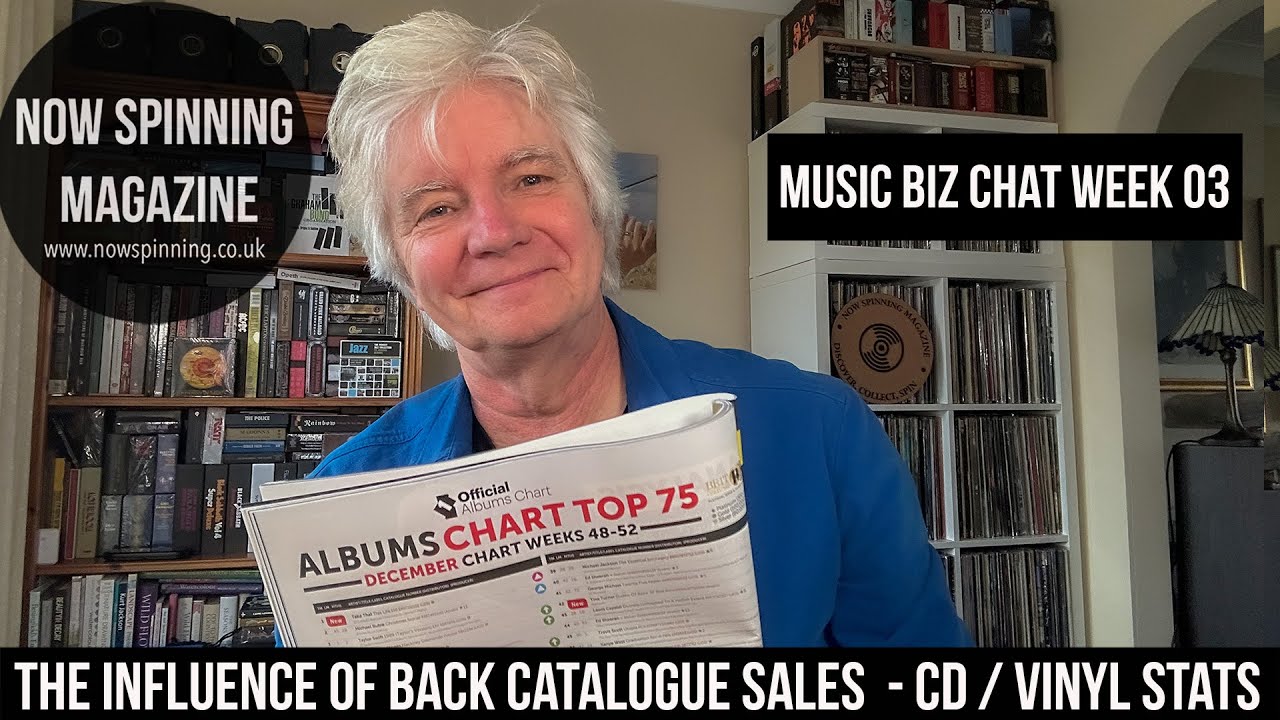 Now Spinning Magazine : Music Biz Chat - The Influence of Back Catalogue Sales - Chart Watch Wk 03