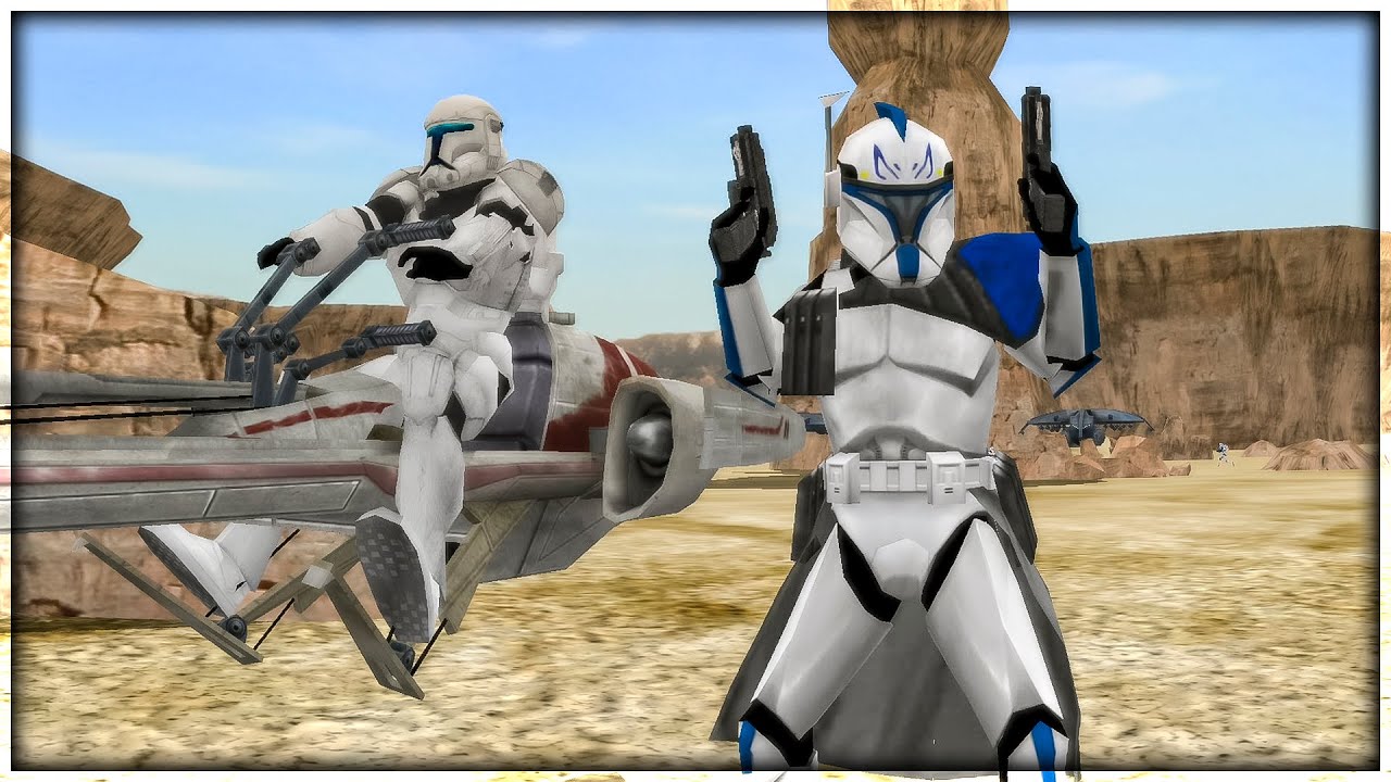 Star Wars Battlefront 2 Mod | Battlefront The Front Lines | Aargonar Waste Clone Wars