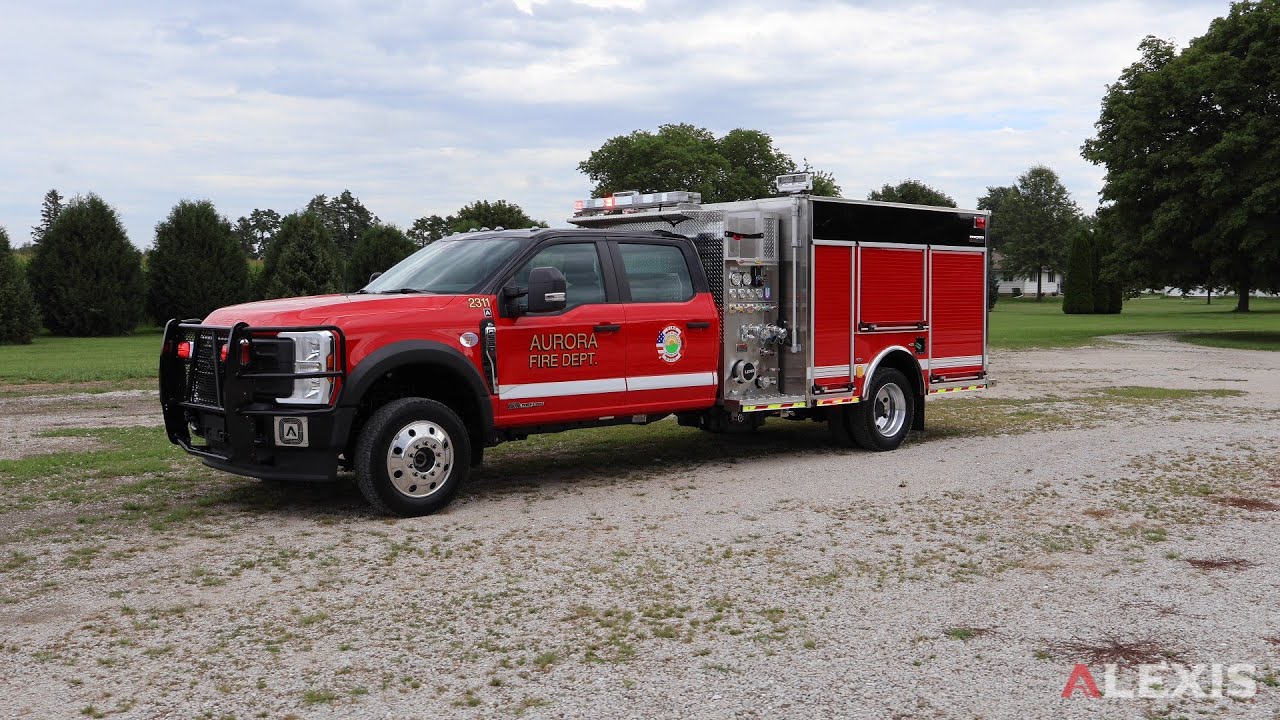 AURORA FIRE DEPARTMENT - ALEXIS 1500GPM MINI PUMPER #2587 - AURORA, MISSOURI