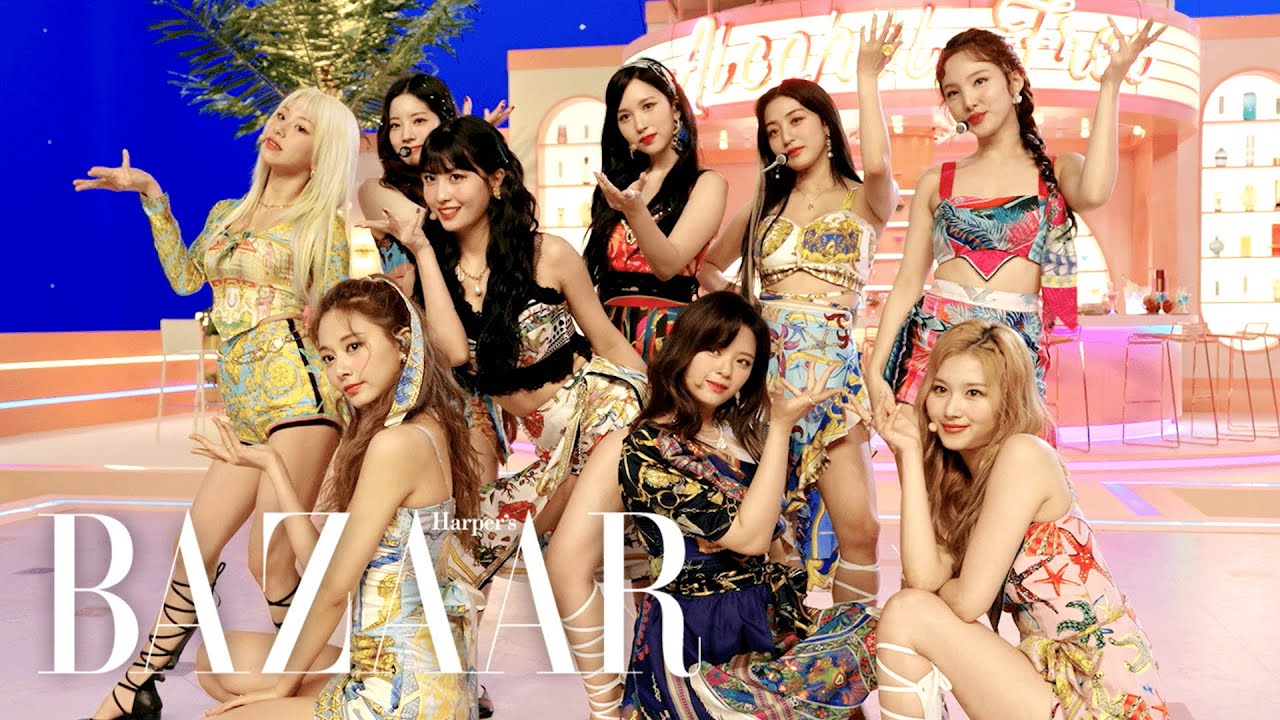 TWICE 'Alcohol-Free' Performance: Behind The Scenes | Harper's BAZAAR