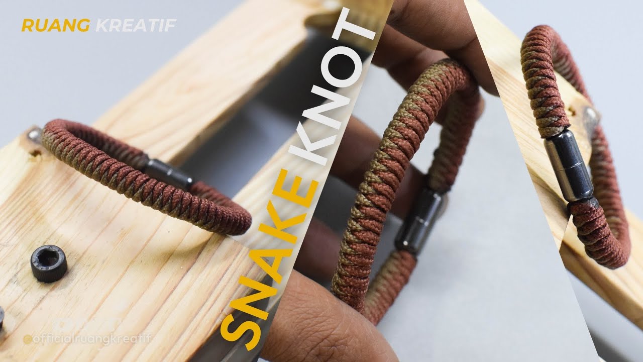 How to make a bracelet from tactical cord 