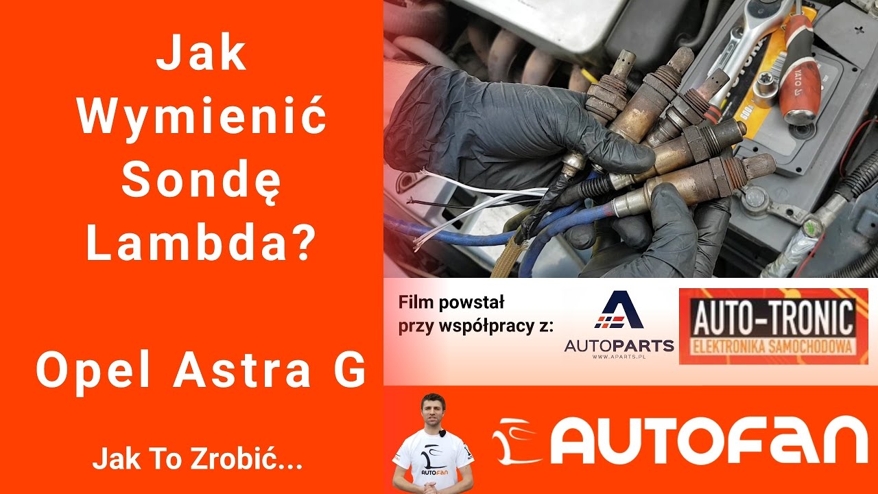 Jak wymienić sondę lambda? Opel Astra G II 1.6 16V | AUTOFAN