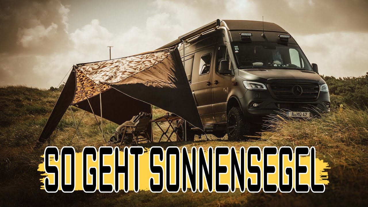 SO MACHT MAN DAS!! BENT SONNENSEGEL und Markise - aufbauen wie ein Profi