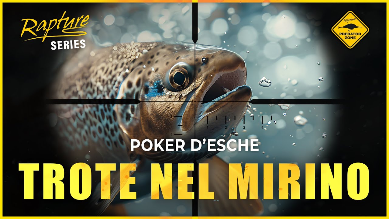 SPINNING IN TORRENTE | TARGET TROTE, 4 ESCHE TOP!!! #trabucco #rapture #trote #troutfishing