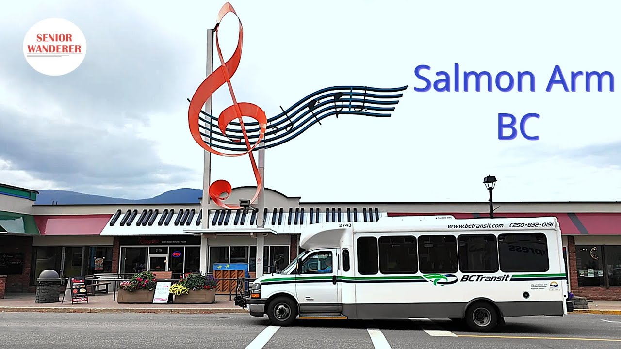 Trip to Banff and Jasper National Park, EP01 - Downtown Salmon Arm, BC.