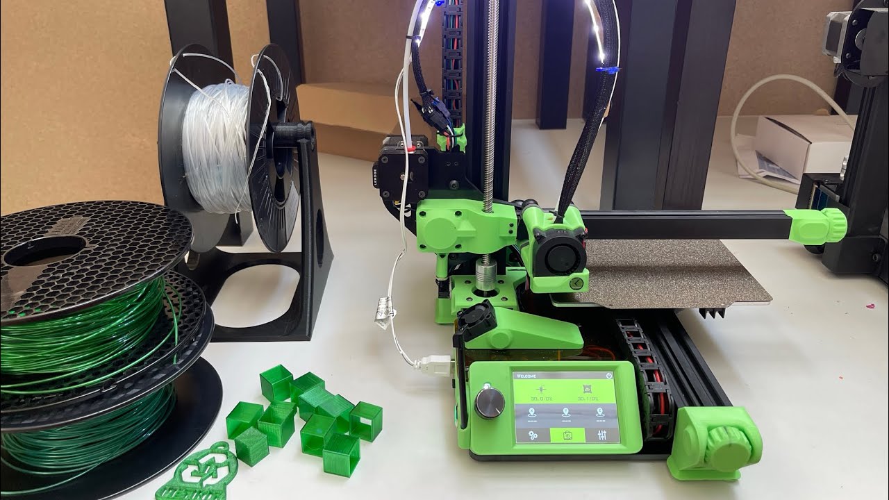 Lerdge IX prints PET filament absolutely flawless 😃