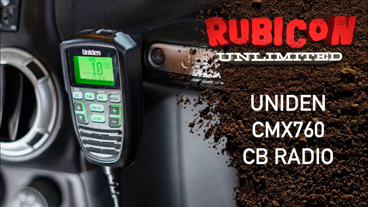 My CB Radio Setup - Uniden CMX760