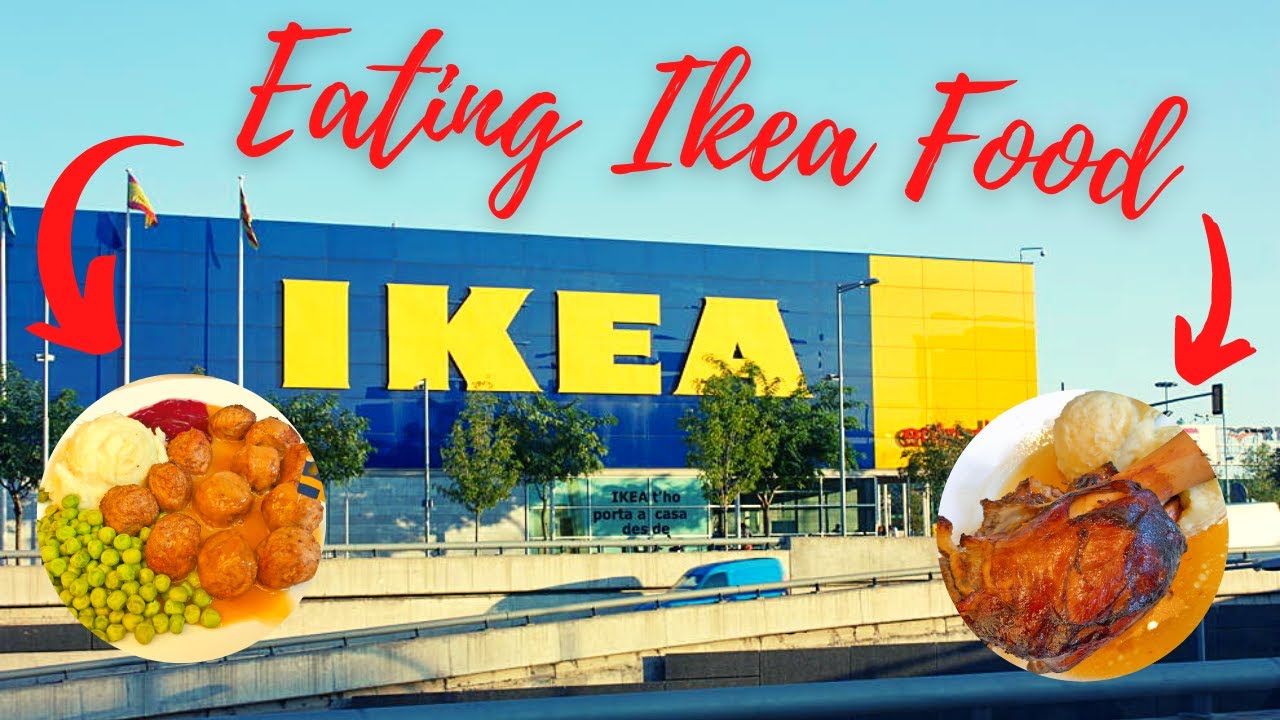 Eating Ikea Food | Ikea Barcelona | Ikea  L'Hospitalet del Llobregat