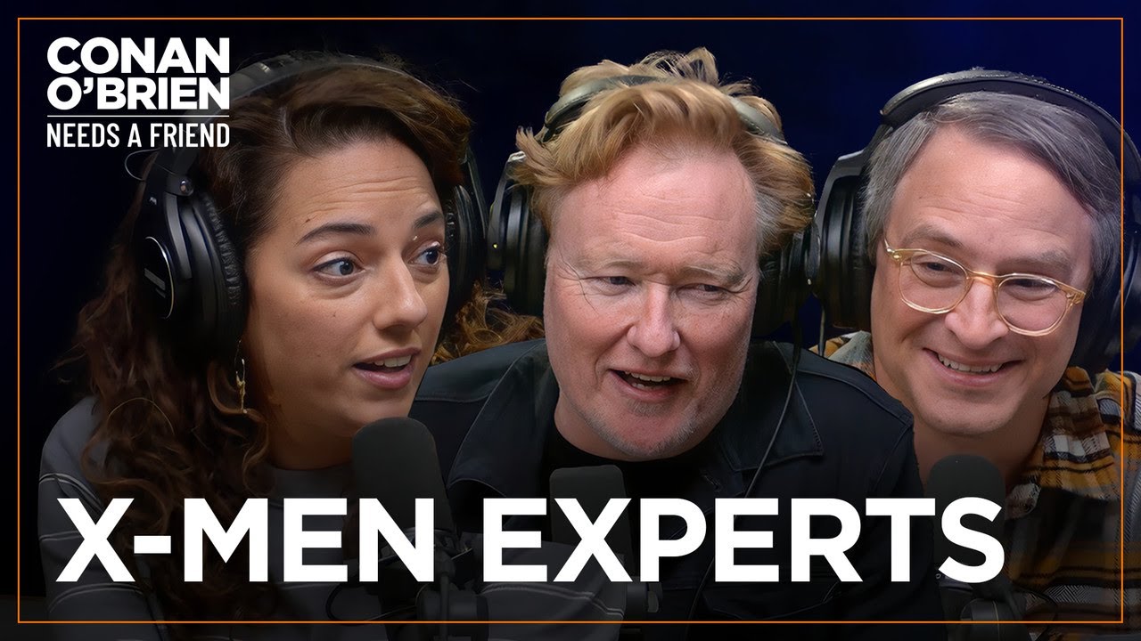 Conan Pitches A Boring X-Men Movie | Conan O'Brien Needs A Friend