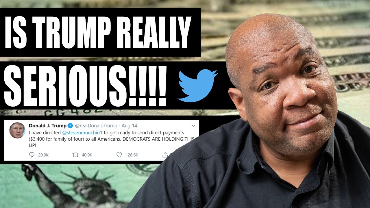 Stimulus Check 2 & Second Stimulus Package update: Is Trump Really Serious?
