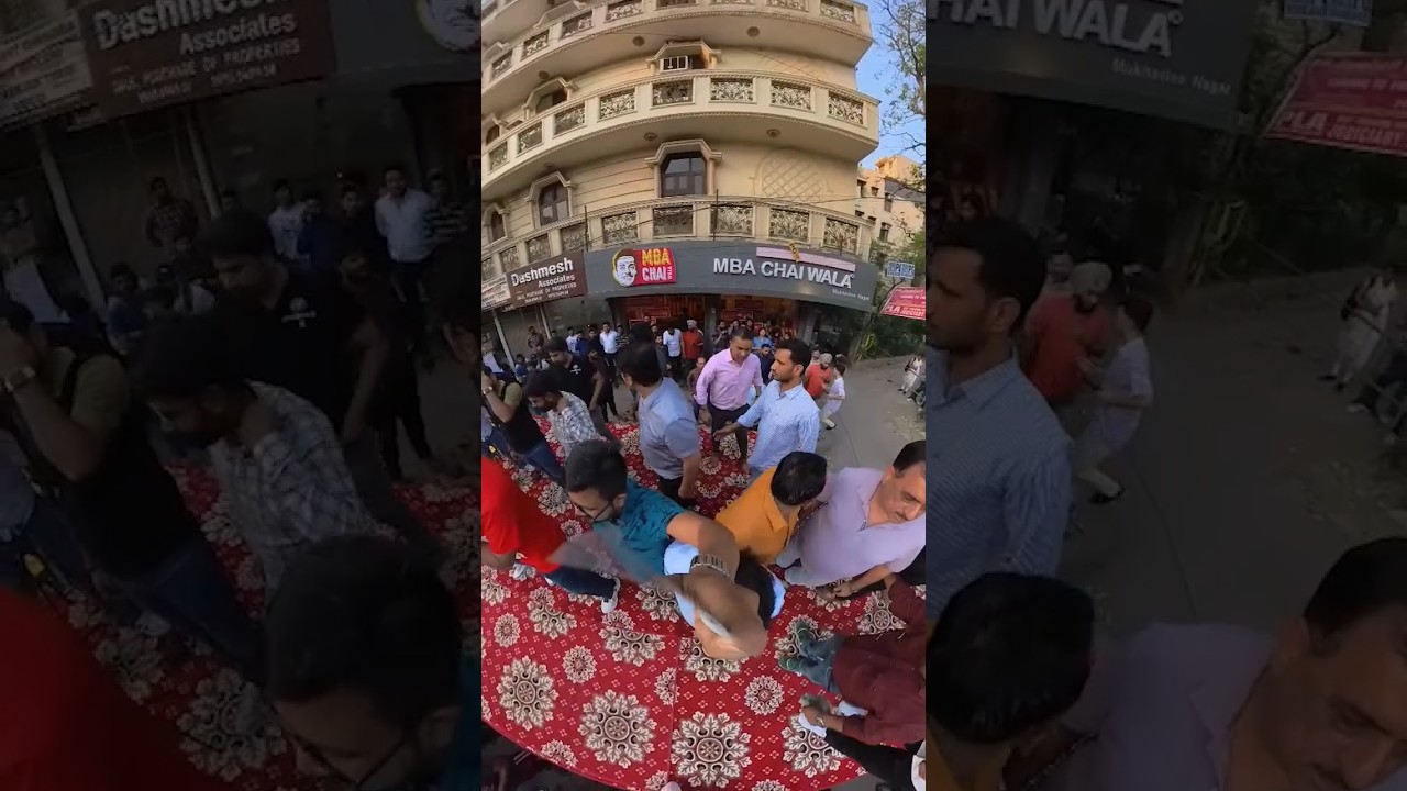 MBA Chai Wala Outlet Opening Delhi #shorts