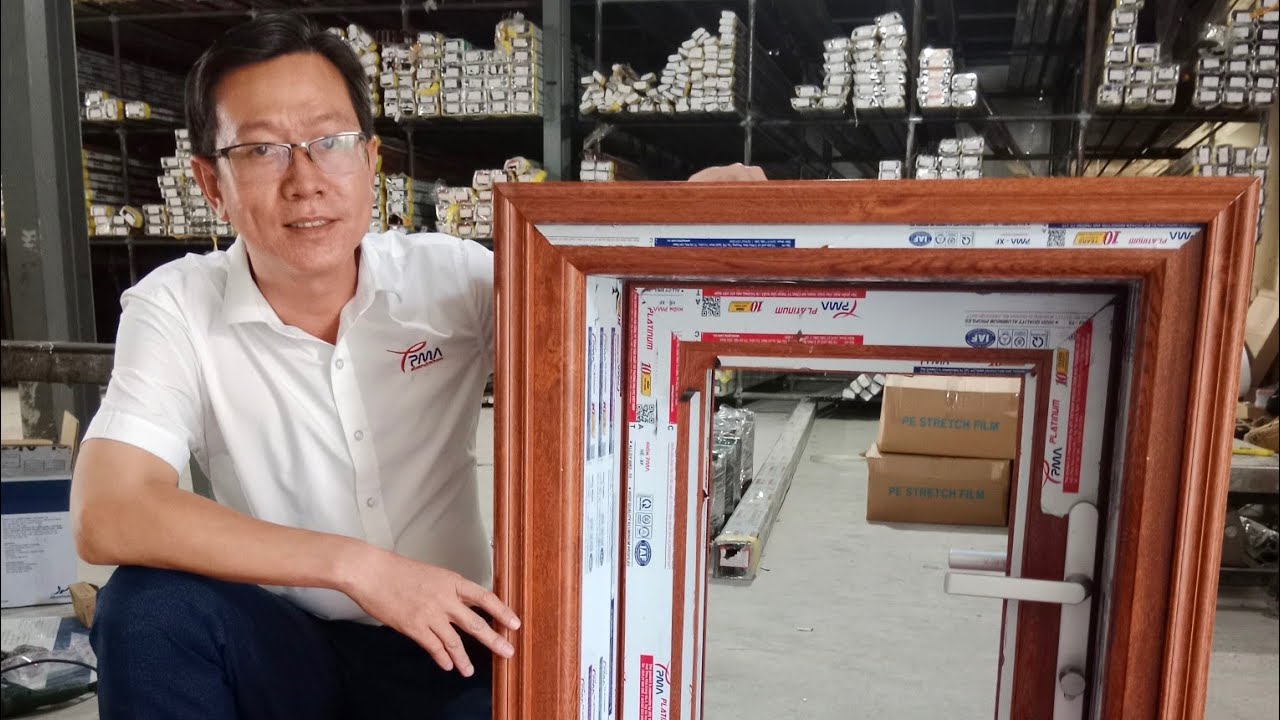hướng dẫn chi tiết lắp ráp bộ cửa hệ phào ôm tường 220