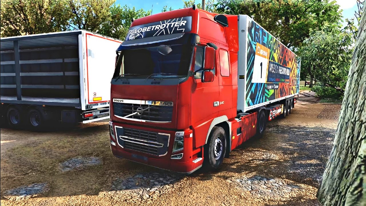 VOLVO FH3 GLOBETROTTER XL - TRANSPORT OF CANNED SARDINES #eurotrucksimulator2 