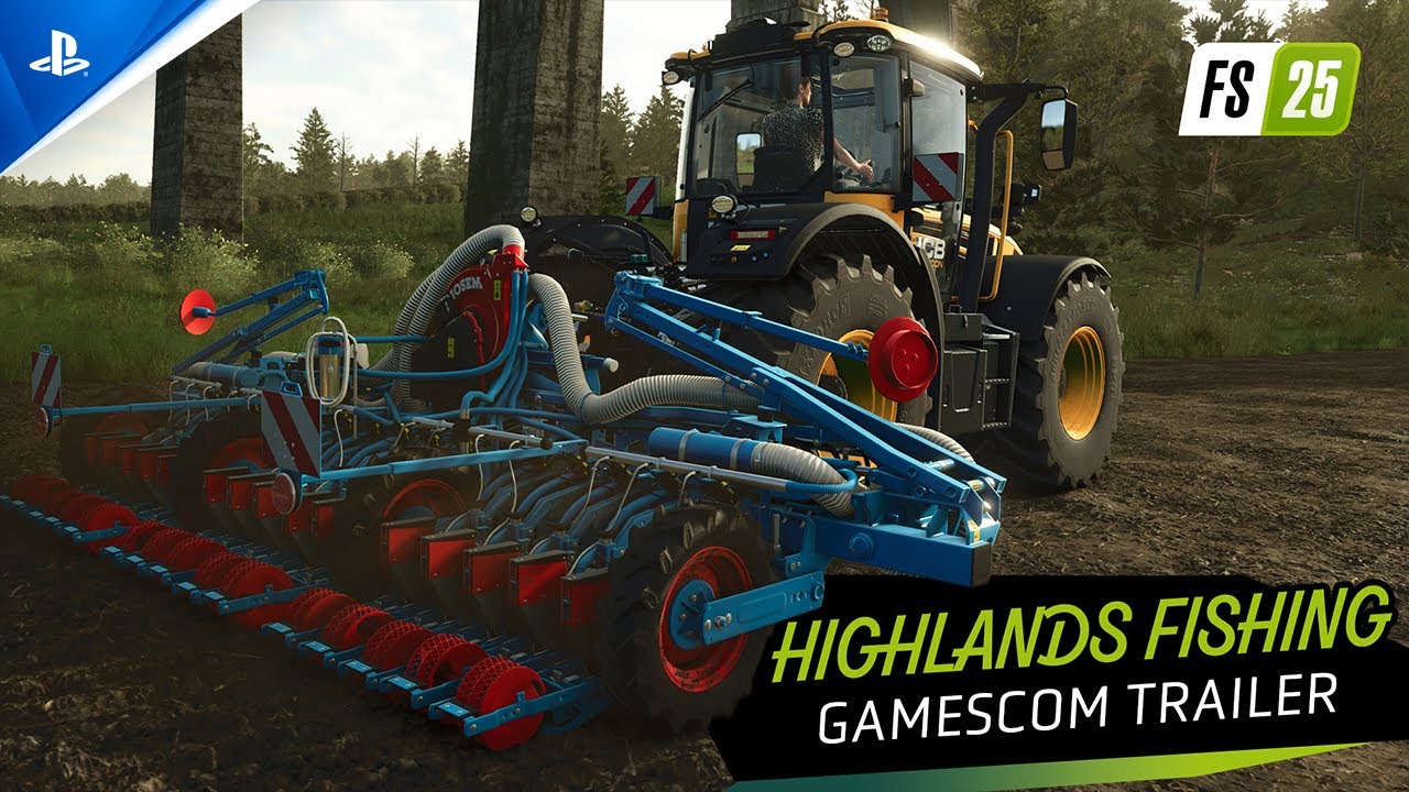 Farming Simulator 25 - Highlands Fishing Trailer | PS5 Games