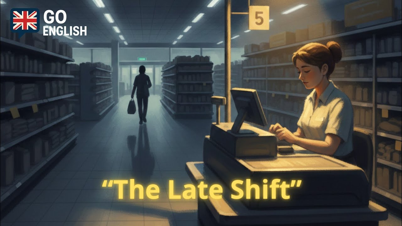 The Late Shift | A Calm English Story (A2–B1)