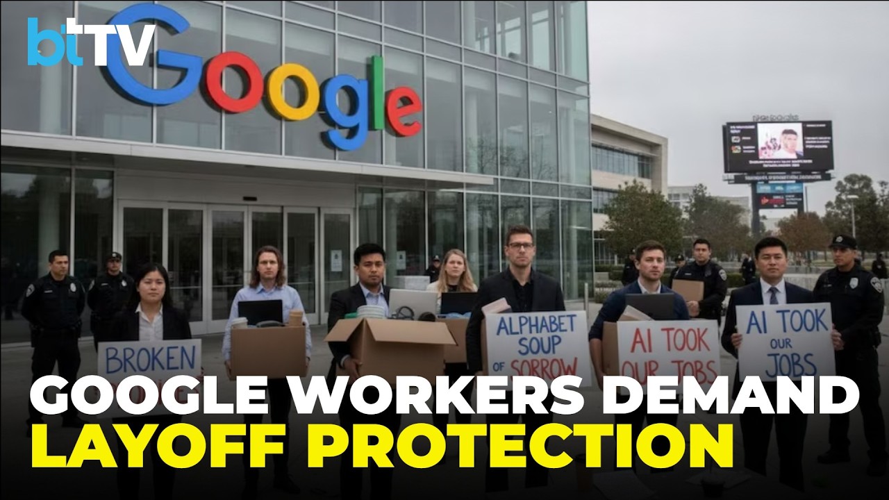 Сотрудники Google требуют защиты от увольнений на фоне опасений из-за реструктуризации на базе ИИ