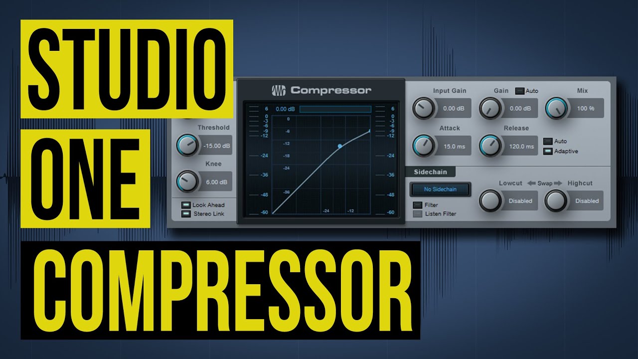 How to use the Studio One Compressor