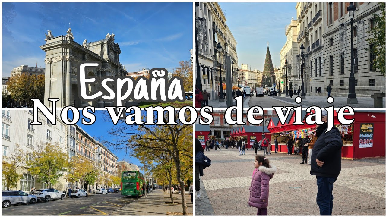Vlog/ Nos vamos de viaje/Conociendo España.