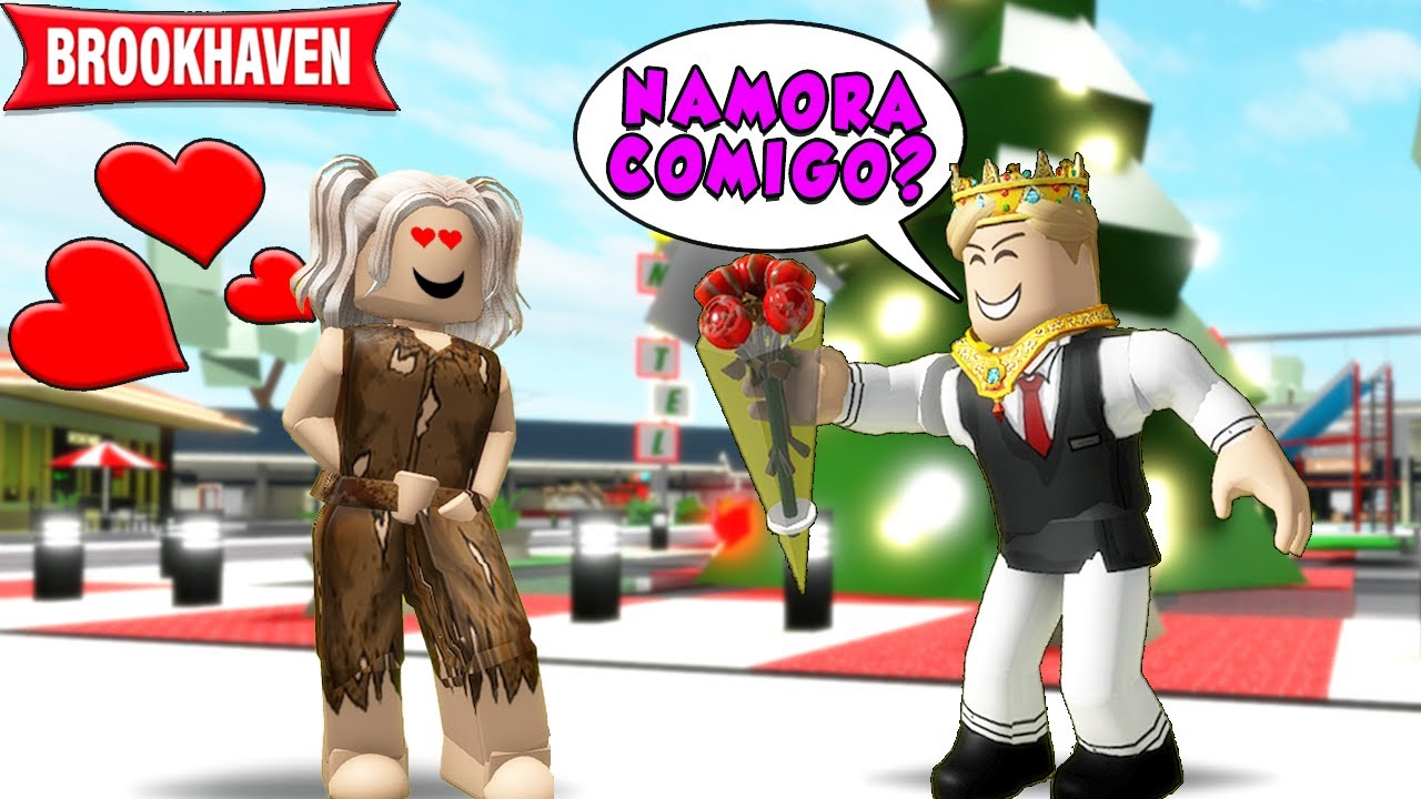 A ÓRFÃ QUE SE APAIXONOU POR UM PRÍNCIPE 🤴 (Historinha Brookhaven RP🏘️ ) - ROBLOX