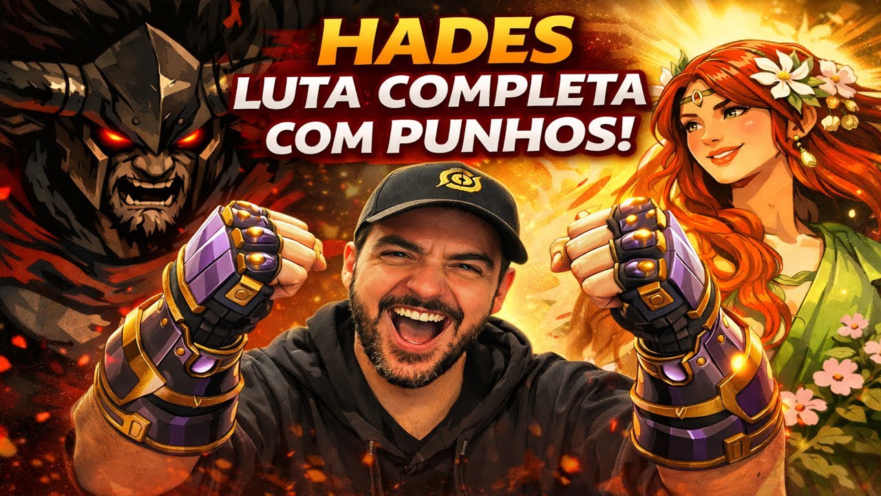 Hades Luta Completa com Punhos – Fui DEMITIDO! 😂