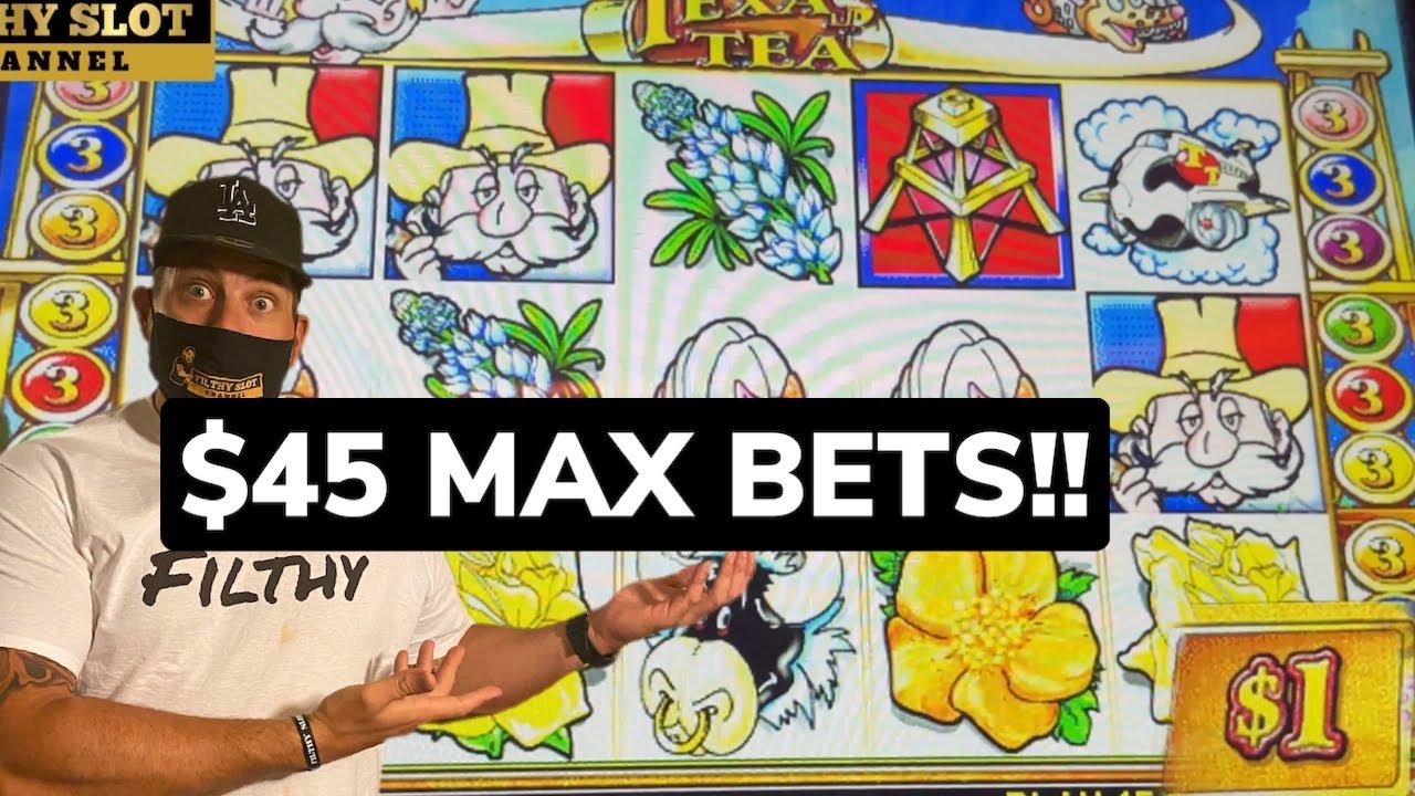 TEXAS TEA MAX BET $45 SPINS!!!