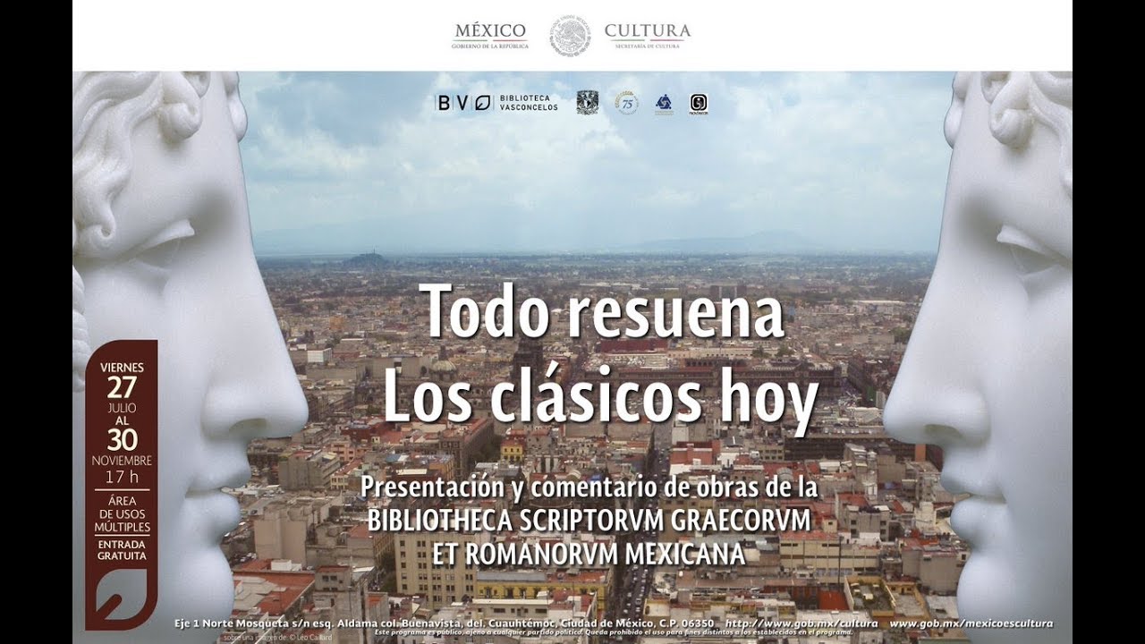 Inauguración ciclo Todo resuena: Los clásicos hoy