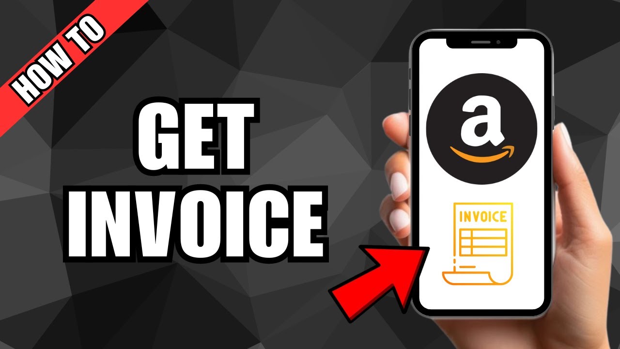 How To Get Invoice On Amazon App
