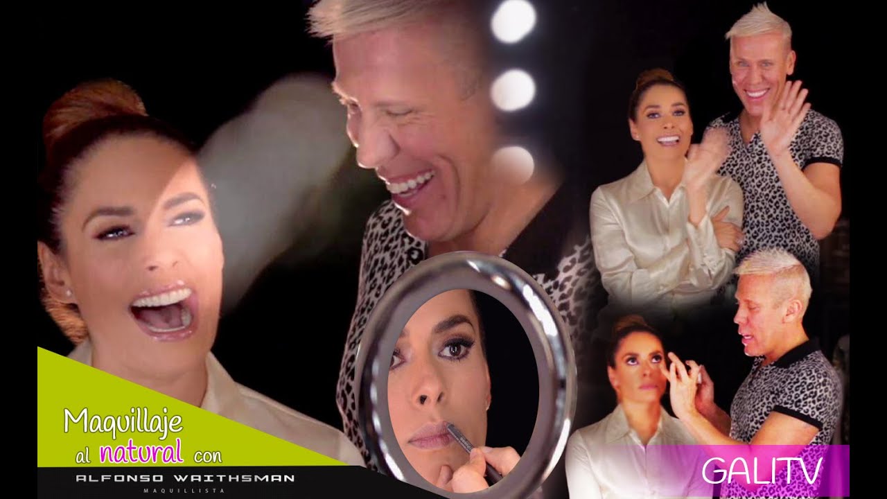 Maquillaje al natural con Alfonso Waithsman