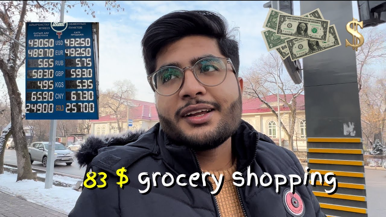 83$ grocery shopping | A medical student in Almaty |Kazakh Russian Medical University |
