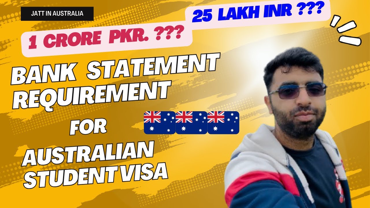 Bank Statement Requirement for Australian Study Visa 2025 | Daily Vlog # 26