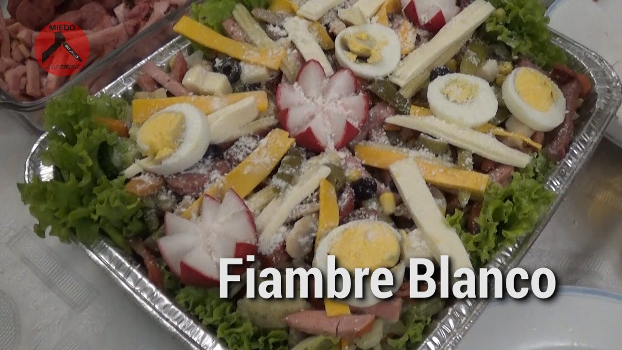 Receta Fiambre Blanco Guatemala - Video #89