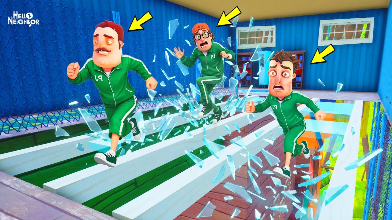CAM KÖPRÜDEN GEÇEBİLECEK MİYİZ ? 😱 Hello Neighbor  Endless Challenge 5