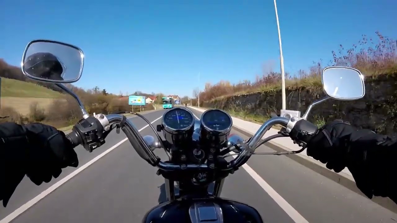 Kymco Cruiser 125 Ride POV | City Streets + Country Roads