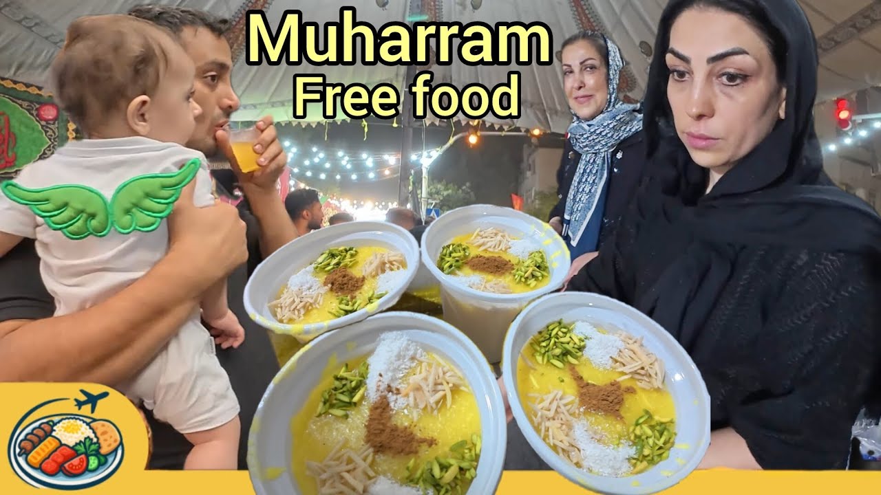 Endless Free Food in Iran During Muharram – You Won’t Believe This!