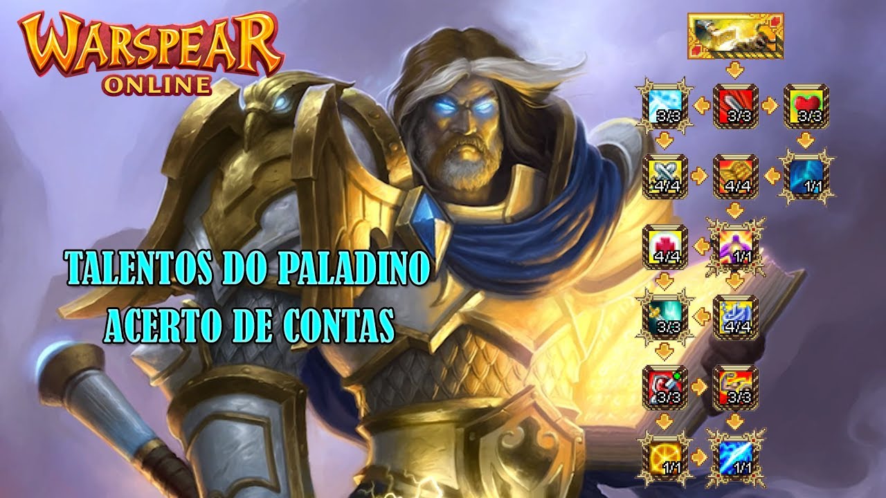 RAMO DO PALADINO ACERTO DE CONTAS - WARSPEAR ONLINE